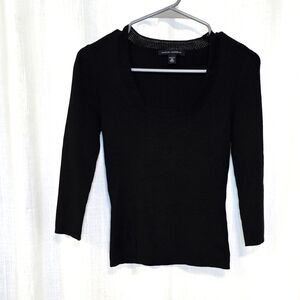 2/$30 Banana Republic‎ Staple Black Sweater Top Size XS